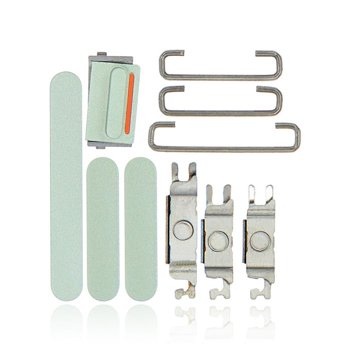 Tasten-Set (Power/ Lautstärke/ Schalter) für iPhone 12 (Grün)