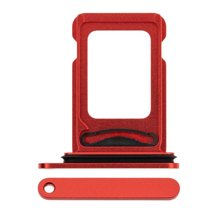 SIM-Kartenschacht Dual für iPhone 12 (Rot)