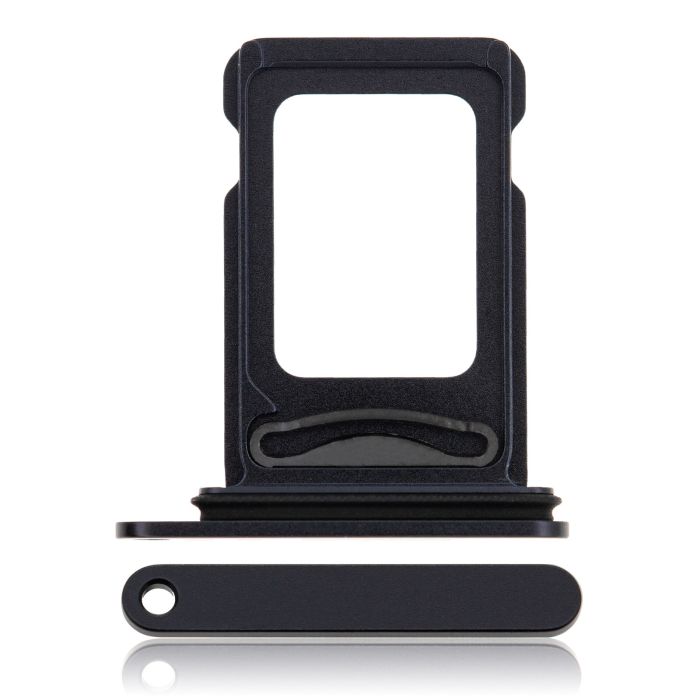 SIM-Kartenschacht Dual für iPhone 12 (Schwarz)