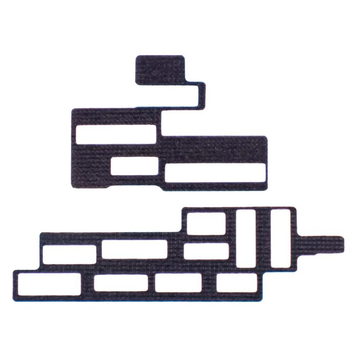 Mainboard Inline Isolator Aufkleber für iPhone 12 Mini (2-teiliges Set)