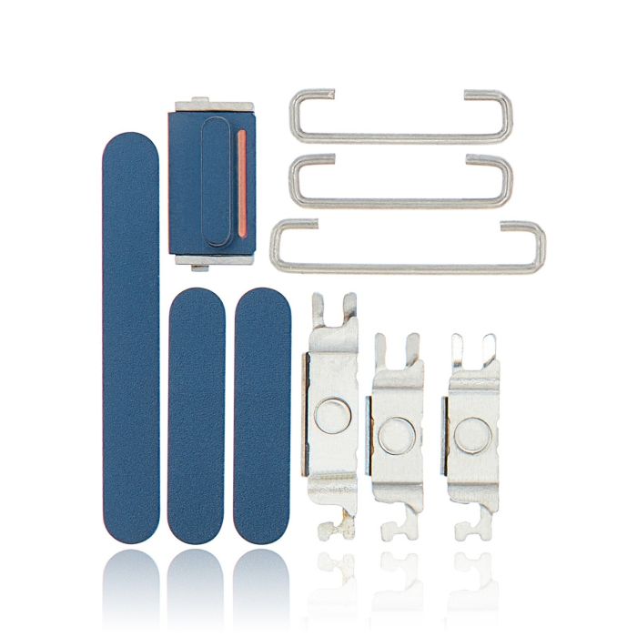 Tasten-Set (Power/ Lautstärke/ Schalter) für iPhone 12 Mini (Blau)