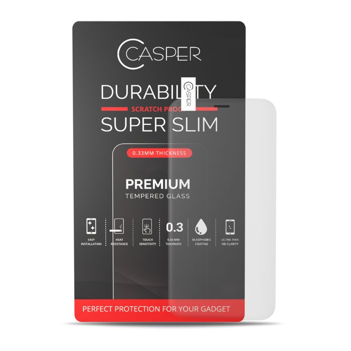 Casper Displayschutzglas für iPhone 12 Mini (Retail-Verpackung) (Matt)