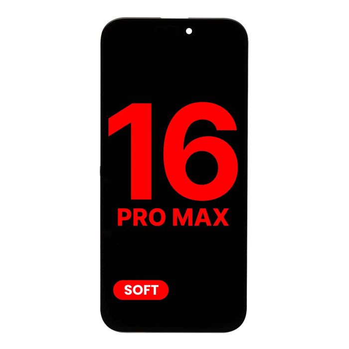 OLED Display Einheit für iPhone 16 Pro Max (Aftermarket Plus Soft)