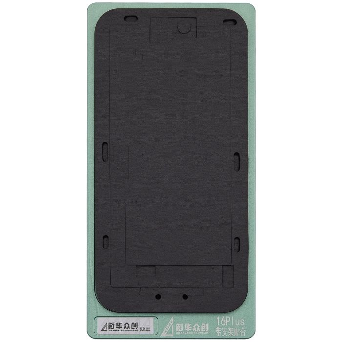 Aufbereitungs-Klebepad schwarz für iPhone 16 Plus (XHZC)