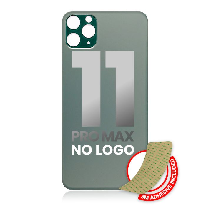 Rückglas mit 3M Klebeband für iPhone 11 Pro Max (Midnight Green)