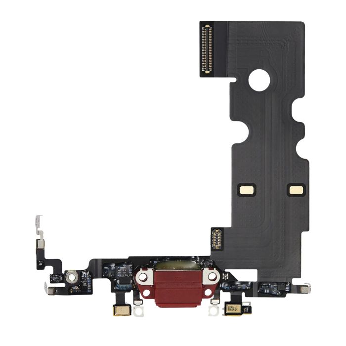Ladebuchse Flexkabel für iPhone SE (2022) (Premium) (Rot)