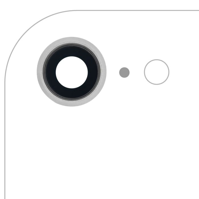 Rückkamera-Linse mit Halterung & Rahmen für iPhone 8/ SE (2020)/ SE (2022)