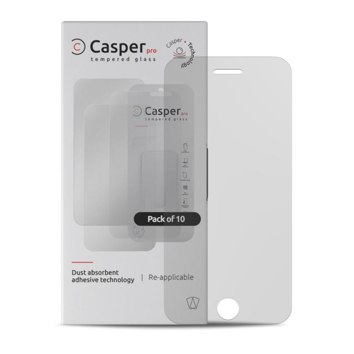 Casper Pro Displayschutzglas für iPhone 6/ 6S/ 7/ 8/ SE (2020)/ SE (2022) (Matt)