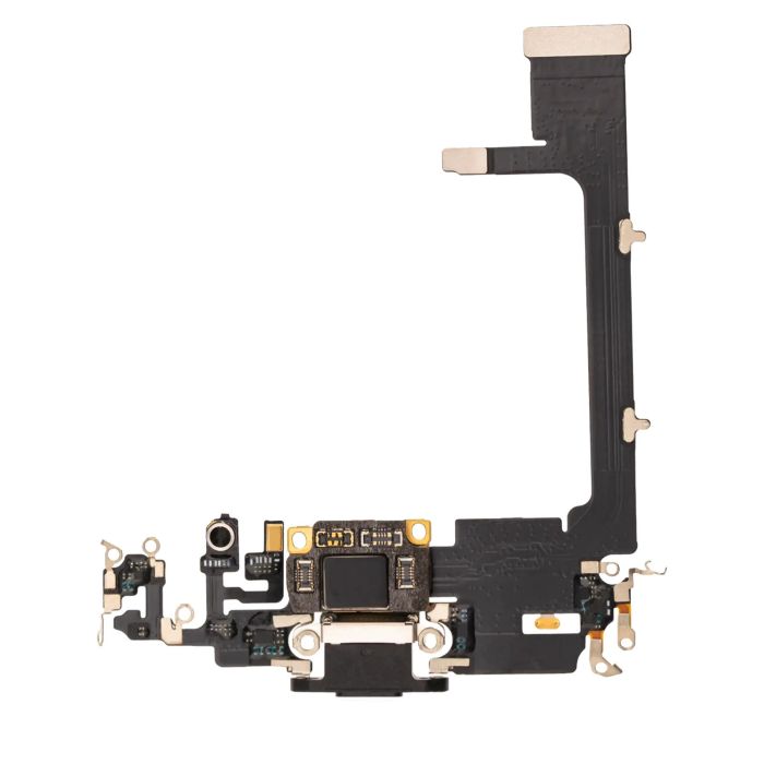 Ladebuchse Flexkabel mit Platine für iPhone 11 Pro (Space Grau)