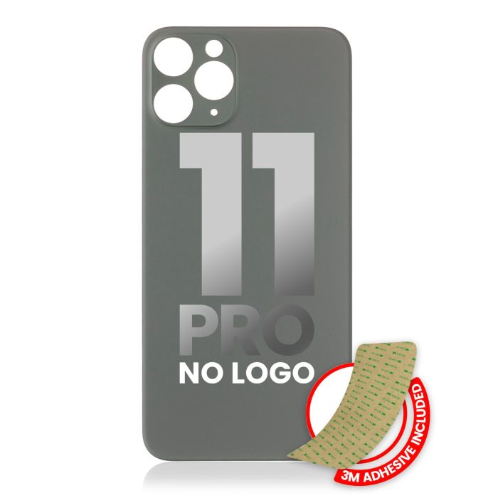 Rückglas mit 3M Klebeband für iPhone 11 Pro (Midnight Green)