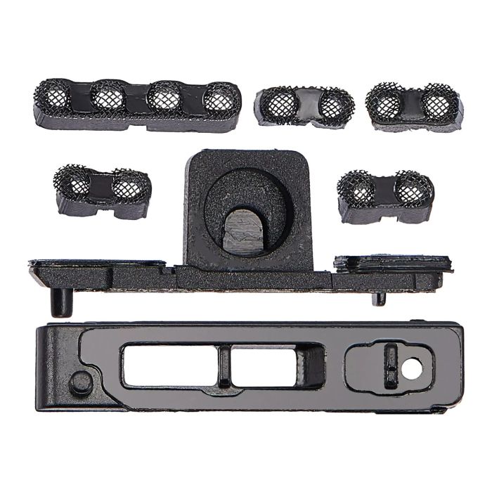Lautsprecher-/ Mikrofon-Gitter für iPhone 11 (Schwarz) (10er Pack)
