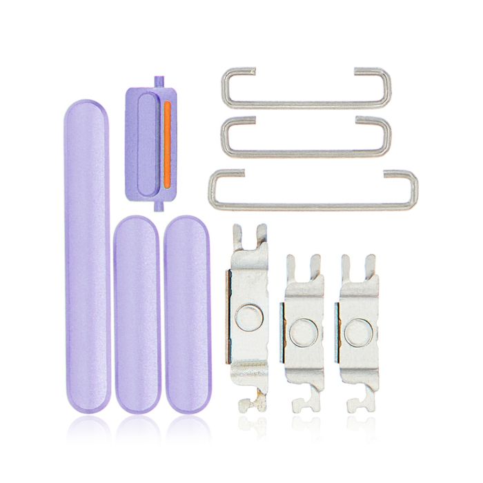 Tasten-Set (Power/ Lautstärke/ Schalter) für iPhone 11 (Lila)