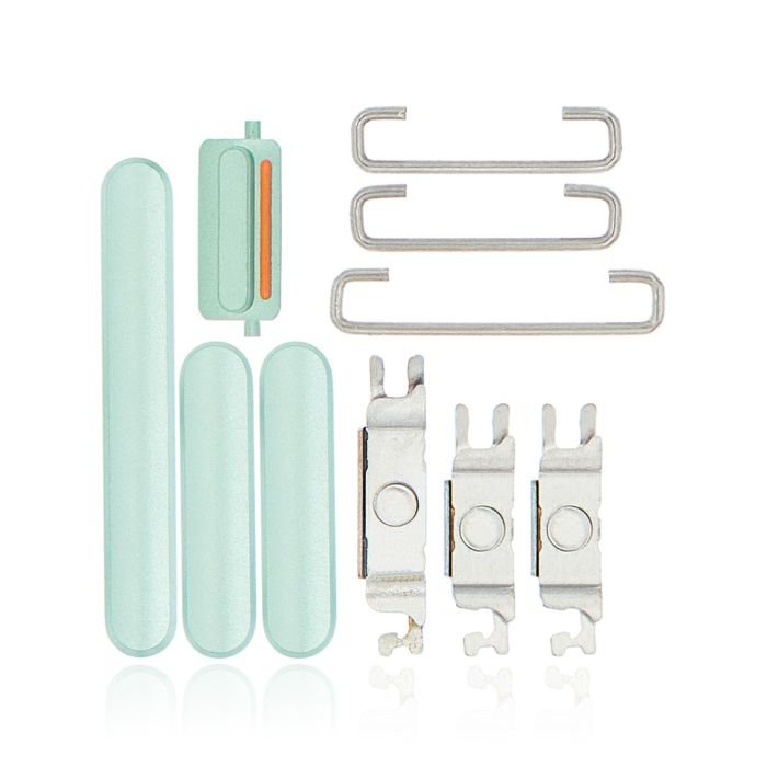 Tasten-Set (Power/ Lautstärke/ Schalter) für iPhone 11 (Grün)