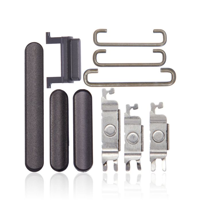 Tasten-Set (Power/ Lautstärke/ Schalter) für iPhone 11 (Schwarz)