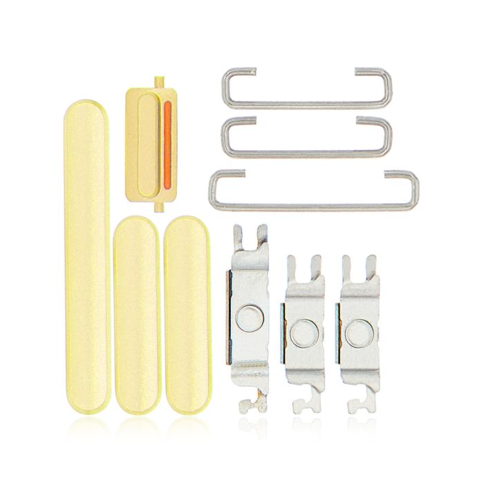 Tasten-Set (Power/ Lautstärke/ Schalter) für iPhone 11 (Gelb)
