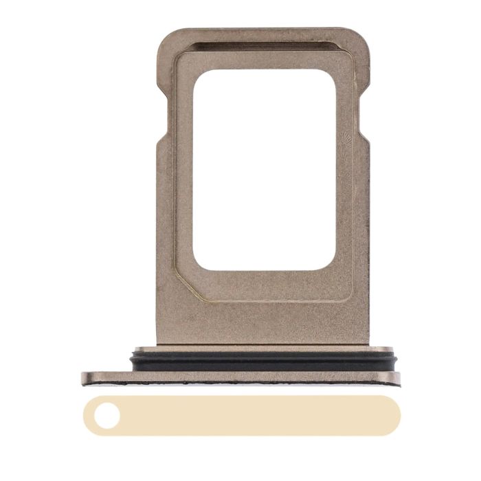 SIM-Kartenschacht Single für iPhone 11 Pro/ 11 Pro Max (Gold)