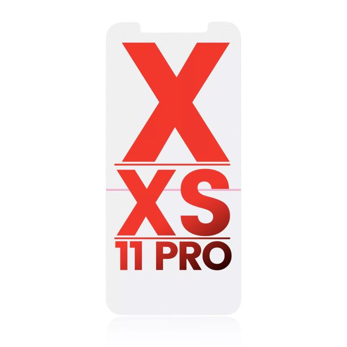 Polarizer Film für iPhone X/ XS/ 11 Pro (10er Pack) (OCA Master)