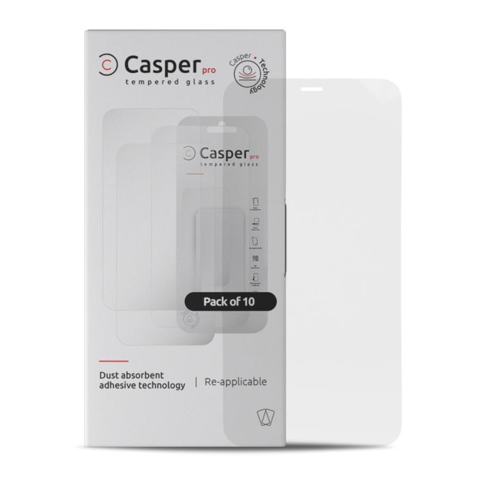 Casper Pro Displayschutzglas für iPhone XS Max/ 11 Pro Max (Transparent)