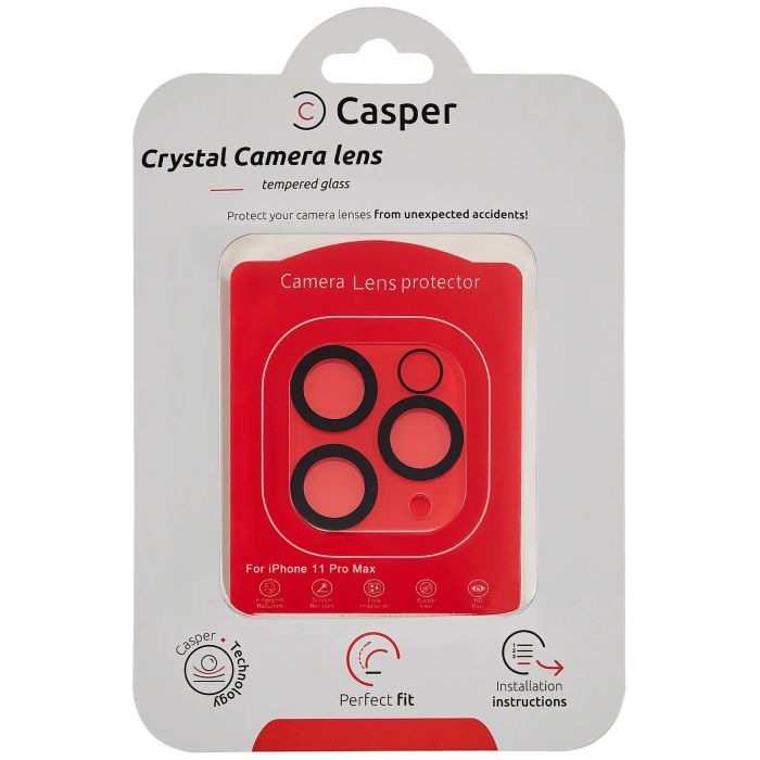 Casper Kameraschutz für 11 Pro/ 11 Pro Max (Crystal Full Abdeckung)