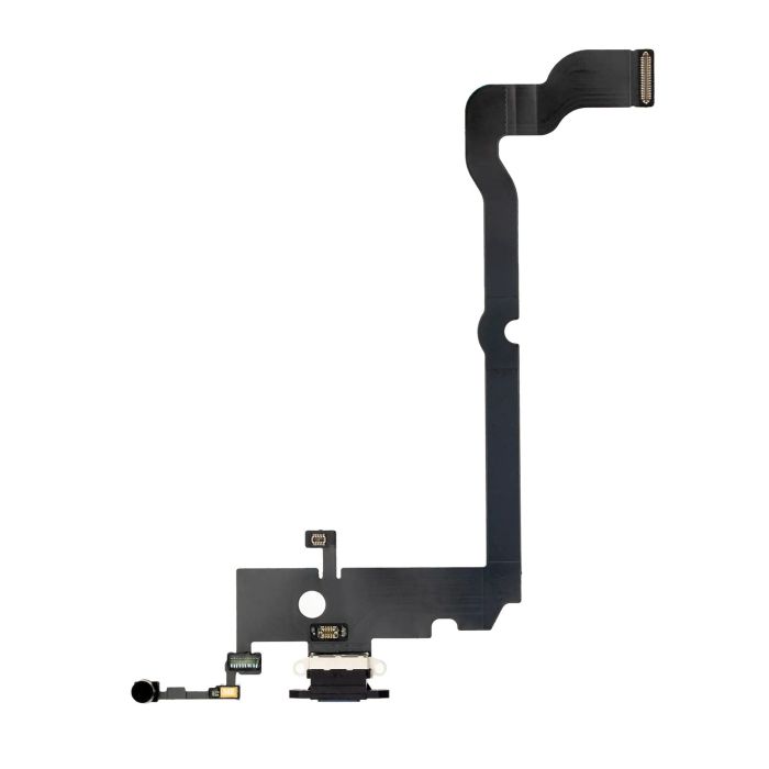 Ladebuchse Flexkabel für iPhone XS Max (Premium) (Space Grau)