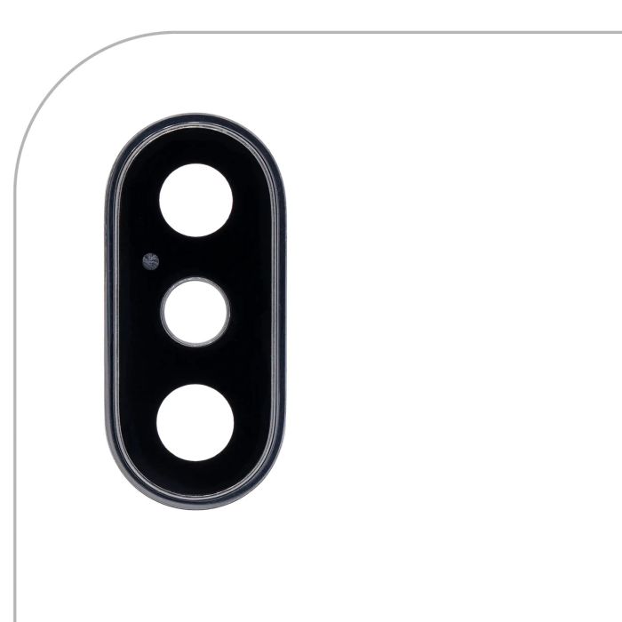 Rückkamera-Linse mit Halterung & Rahmen für iPhone XS/ XS Max (Space Grau) Nr.2