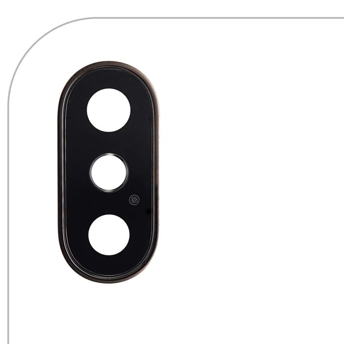 Rückkamera-Linse mit Halterung & Rahmen für iPhone XS/ XS Max (10er Pack)