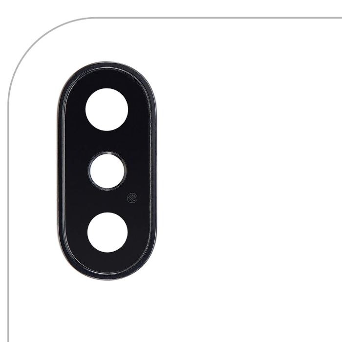 Rückkamera-Linse mit Halterung & Rahmen für iPhone XS/ XS Max (Space Grau) Nr.3