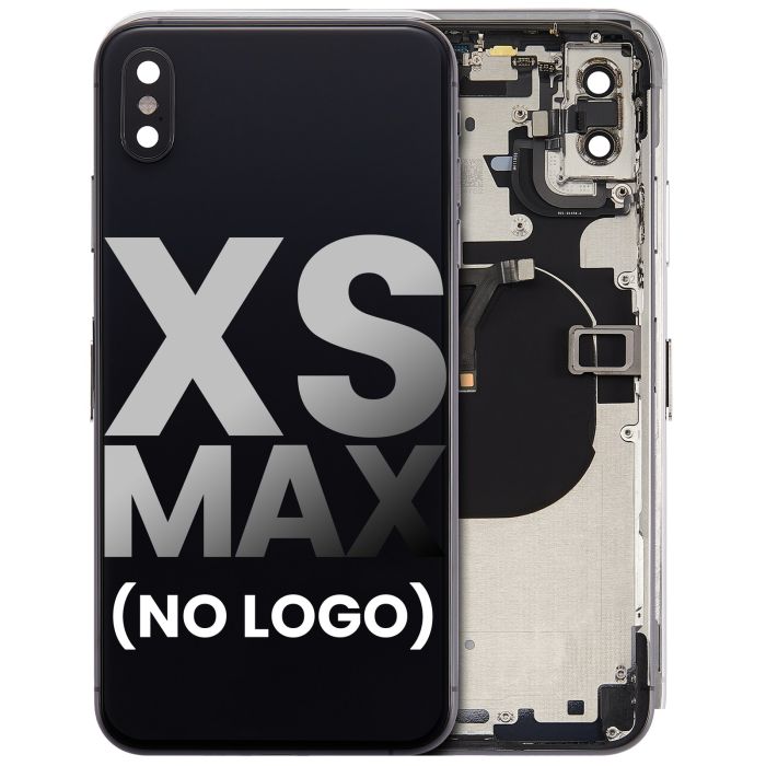 Rückgehäuse mit klein Bauteile vormontiert für iPhone XS Max (ohne Logo)