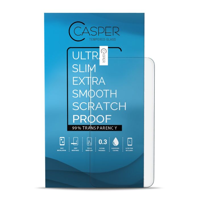 Casper Displayschutzglas für iPhone X/ XS/ 11 Pro (10er Pack) (Transparent)