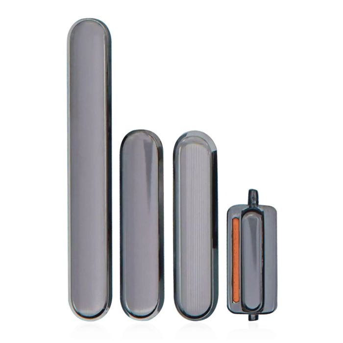 Tasten-Set (Power/ Lautstärke/ Schalter) für iPhone XS/ XS Max (Space Grau)