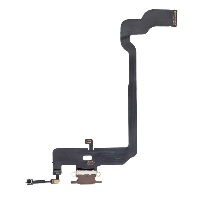 Ladebuchse Flexkabel für iPhone XS (Aftermarket) (Gold)