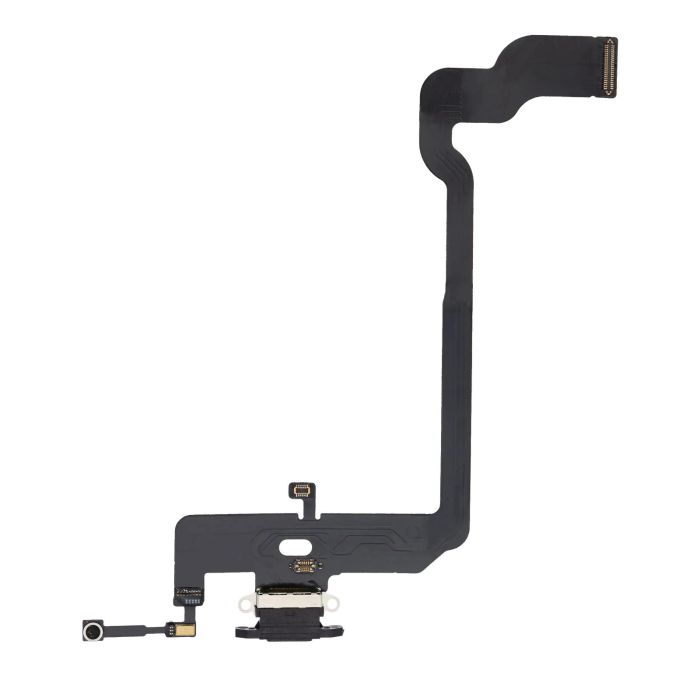 Ladebuchse Flexkabel für iPhone XS (Aftermarket) (Space Grau)