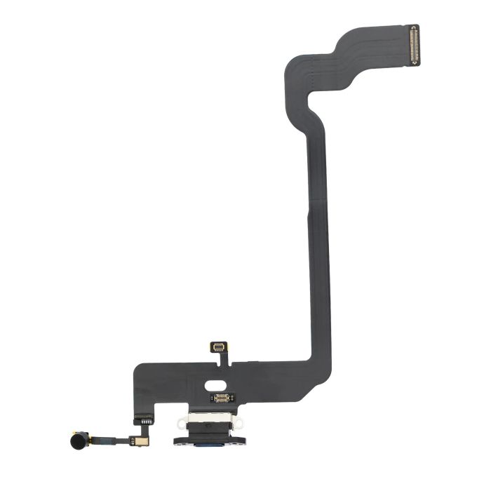 Ladebuchse Flexkabel für iPhone XS (Premium) (Space Grau)