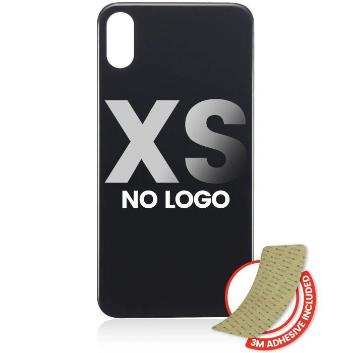 Rückglas mit 3M Klebeband für iPhone XS (ohne Logo/ großes Kameraloch)
