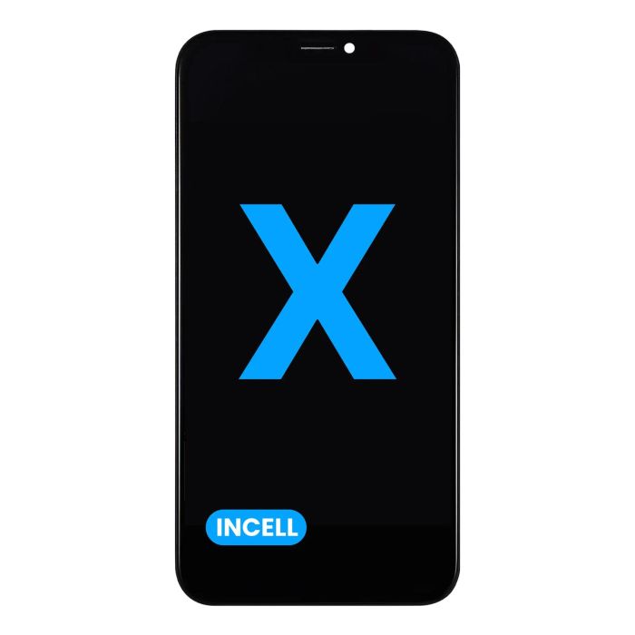 LCD Display Einheit für iPhone X (Aftermarket : AQ7/ Incell)