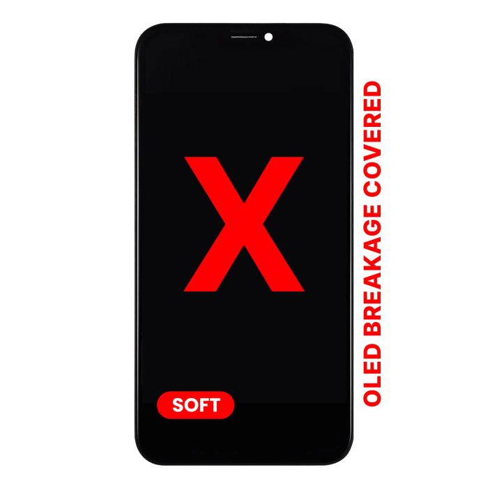 OLED Display Einheit für iPhone X (Aftermarket Pro XO7 Soft)