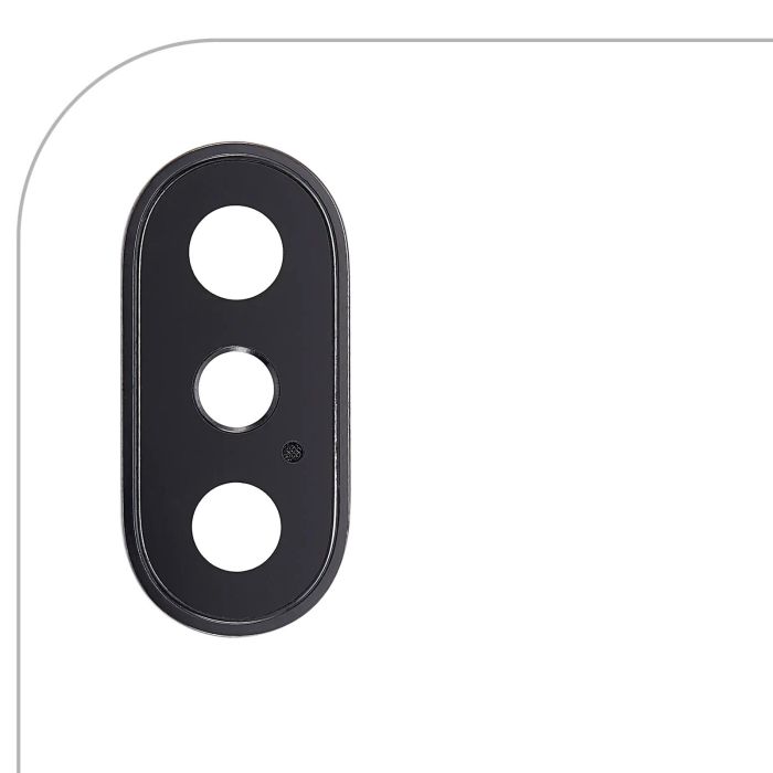 Rückkamera-Linse mit Halterung & Rahmen für iPhone X (10er Pack)