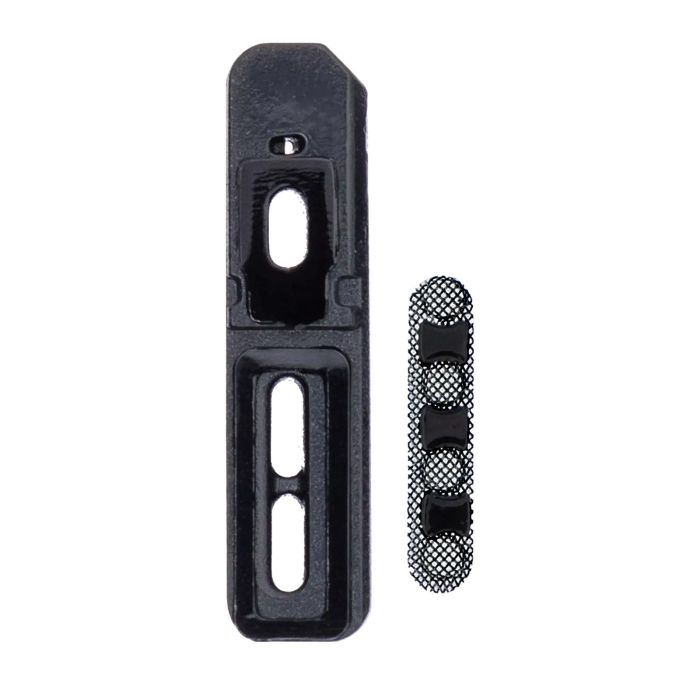 Lautsprecher-/ Mikrofon-Gitter für iPhone X (Schwarz) (10er Pack)