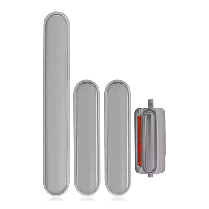 Tasten-Set (Power/ Lautstärke/ Schalter) für iPhone X (Silber)