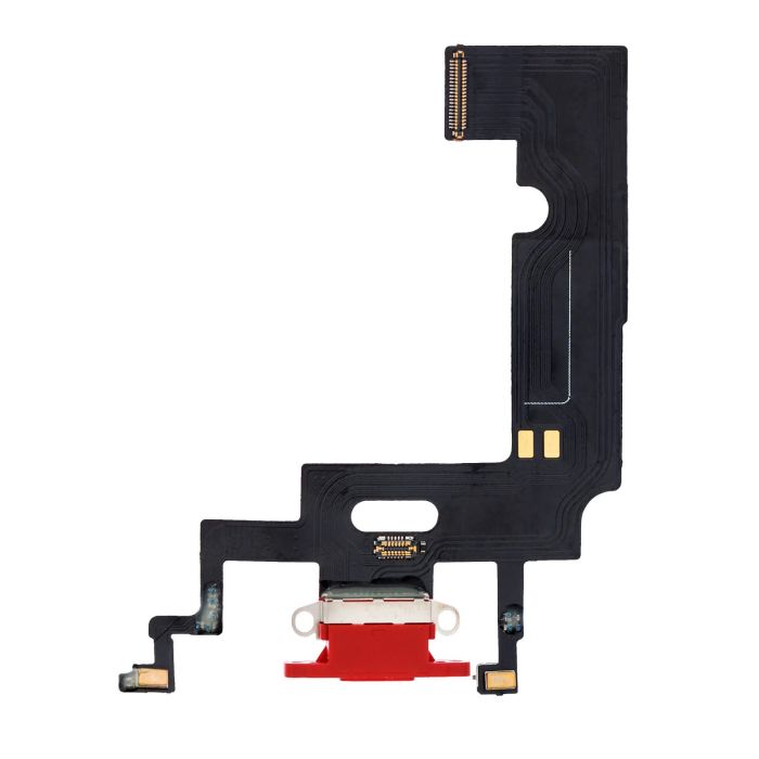 Ladebuchse Flexkabel für iPhone XR (Aftermarket) (Rot)