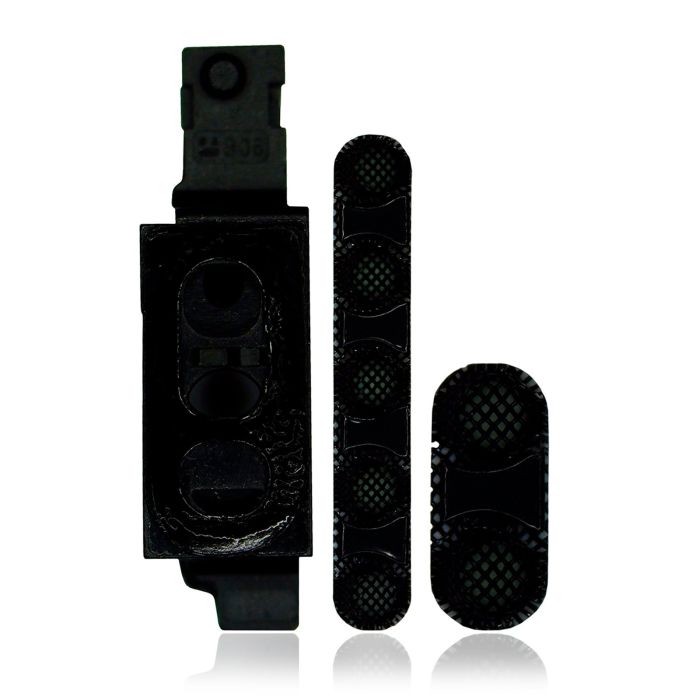Lautsprecher-/ Mikrofon-Gitter für iPhone XS (Schwarz) (10er Pack)