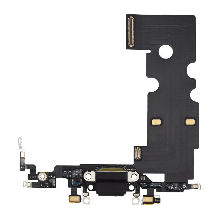 Ladebuchse Flexkabel für iPhone SE (2020) (Premium) (Schwarz)