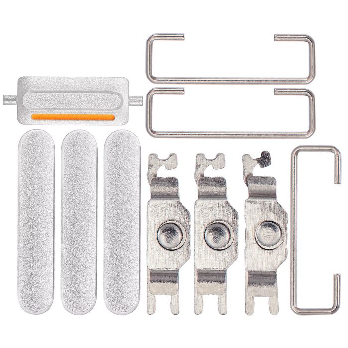Tasten-Set (Power/ Lautstärke/ Schalter) für iPhone SE (2020) (Weiß)