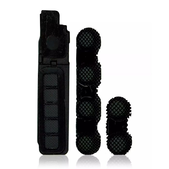 Lautsprecher-/ Mikrofon-Gitter für iPhone XR (Schwarz) (10er Pack)