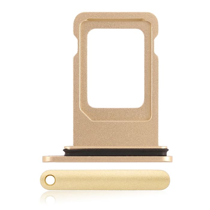 SIM-Kartenschacht Dual für iPhone XR (Gelb)