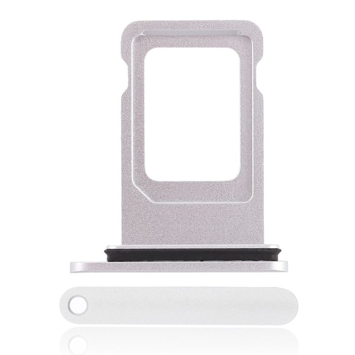 SIM-Kartenschacht Dual für iPhone XR (Weiß)