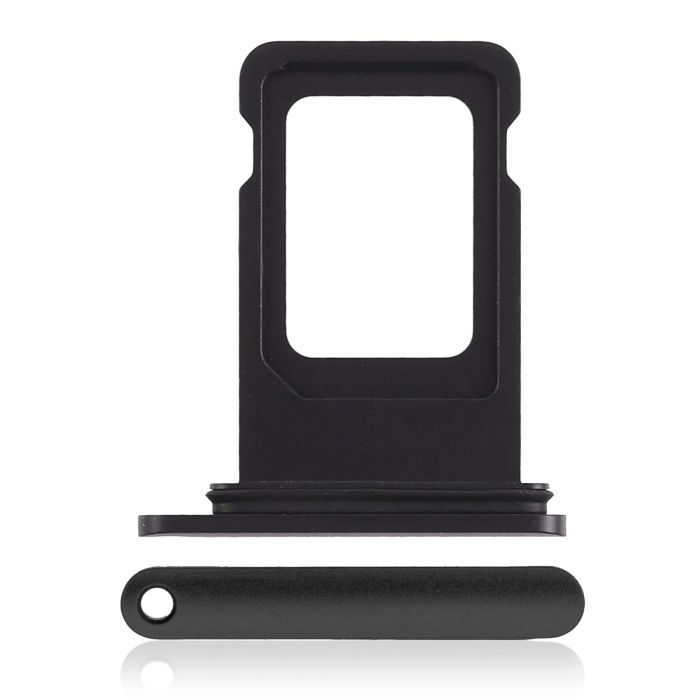 SIM-Kartenschacht Dual für iPhone XR (Schwarz)