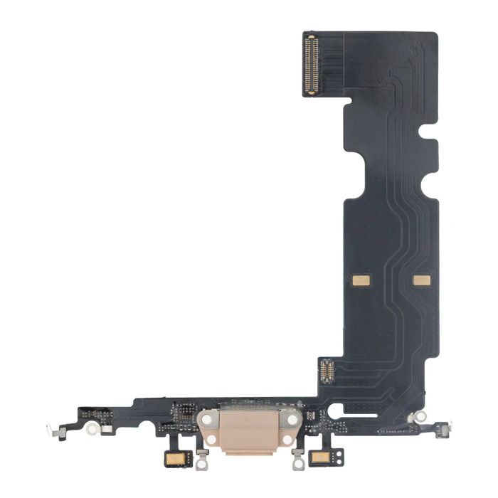 Ladebuchse Flexkabel für iPhone 8 Plus (Premium) (Gold)