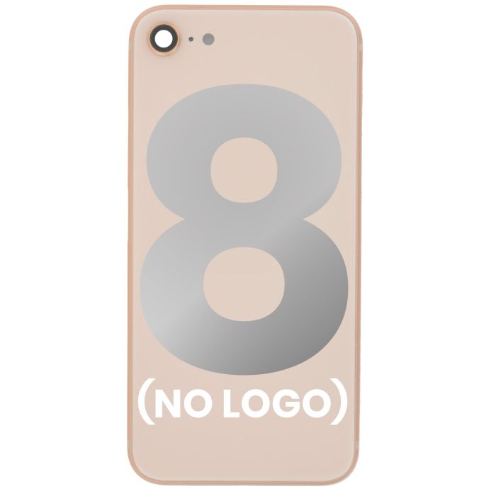 Rück Abdeckung Glas mit Rückkamera-Linse für iPhone 8 (Aftermarket) (ohne Logo)