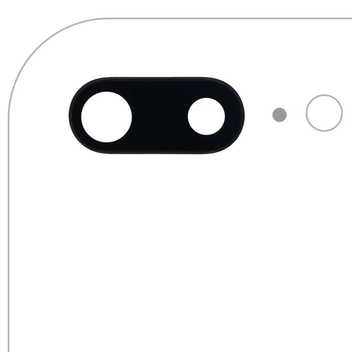 Rückkamera-Linse mit Halterung & Rahmen für iPhone 7 Plus (10er Pack)
